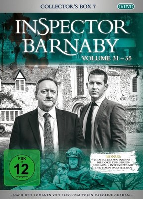 16 DVDs * INSPECTOR BARNABY - COLLECTORS BOX 7 (VOLUME 31-35) IM SET # NEU OVP &