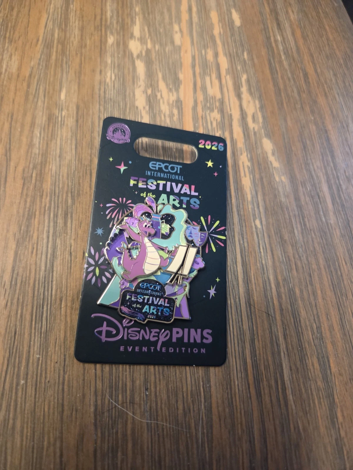 2026 Disney Parks Epcot Festival Of The Arts Figment Disney World Pin New