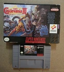 Super Castlevania 4 (Super Nintendo, SNES, 1991) Game Cartridge & Box - Tested