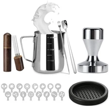 Espresso Accessories Kit 51mm Tamper 51mm Espresso Tamper Set Barista Tools I...