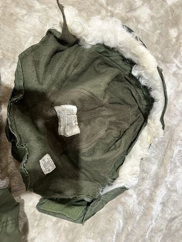 Vintage USGI M-65 Fishtail Parka Shell & Hood w/ Rothco Liner - Size Large image 6