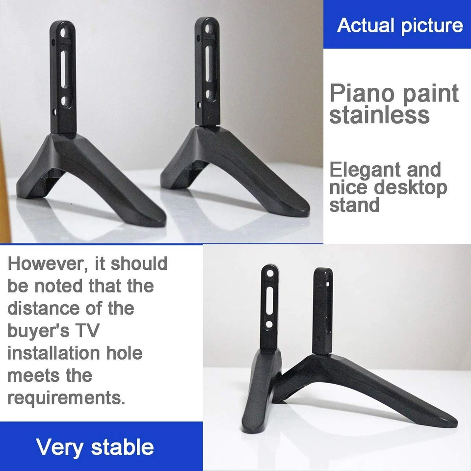 32-65Zoll TV Ständer Fernseher Standfuß Sockelfüße Halterung für Samsung Sony LG - Bild 4 von 4