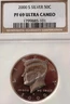 USA Silver 2000 S Kennedy Half Dollar NGC Certified PF 69