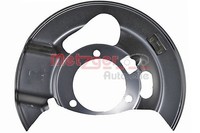 Spritzblech Bremsscheibe Vorne Links Metzger 6115479 FÜR Chevrolet Opel