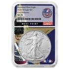 2025-W Burnished $1 American Silver Eagle NGC MS70 ER West Point Core