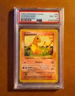 1999 POKEMON BASE SET SHADOWLESS #46 CHARMANDER PSA 8