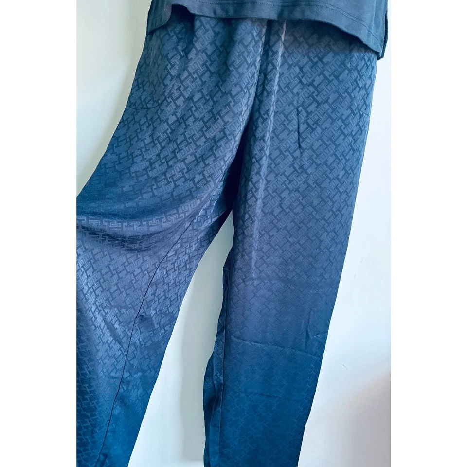 Juego de pijama Tommy Hilfiger azul marino mediano nuevo con etiquetas Foto 3 de 4