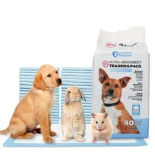 300 Puppy Training Pee Pads 13x18" Small Ultra-Absorbent Scented Blue Puppy pads