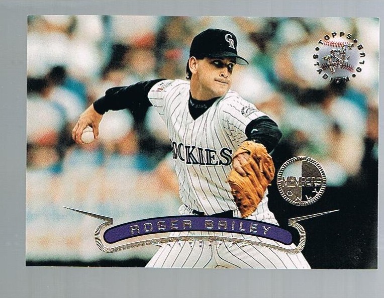 1996 Topps Stadium Club Members Only Roger Bailey #340 Rockies