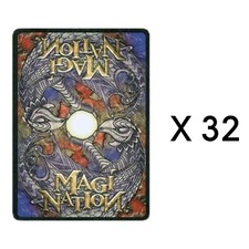 VINTAGE LOT OF 32 COLLECTIBLE MAGI NATION CARDS FROM YEAR 2000