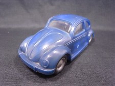 VINTAGE HUNGARY LEMEZ LEMEZARUGYAR VOLKSWAGEN VW PLASTIC TIN FRICTION TOY CAR