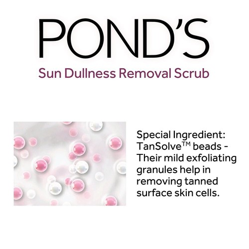 POND'S Bright Beauty Face Scrub Bright Glowing Skin Remove Blackheads & Sun Tan - Picture 5 of 24