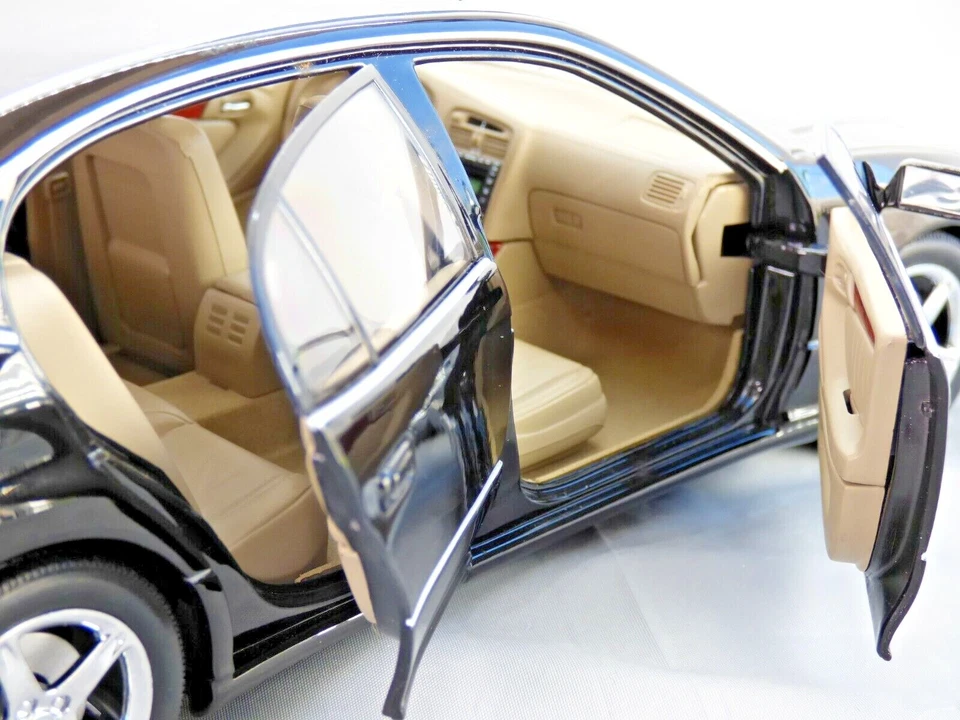 Autoart Lexus GS 400 Raro Vintage Negro 1:18 V8 S160 Toyota Crown Coche Modelo Juguete  Foto 3 de 4
