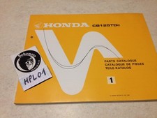 Honda CB125TD CB125 TD CB 125 TDC parts list liste pièce détachées éd. 82 neuf