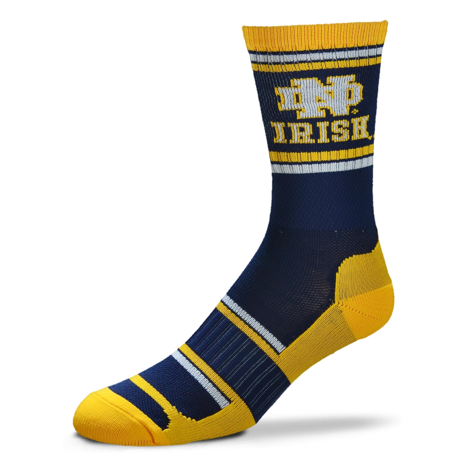 Notre Dame Fighting Irish Performer II Crew Socks, Large (10-13)