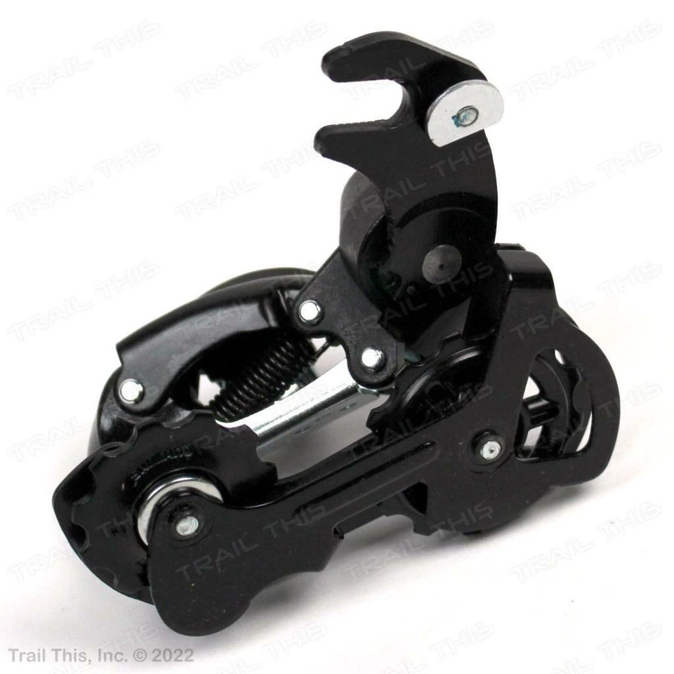 Desviador trasero Shimano Tourney RD-A070 7 velocidades suspensión garra abatible jaula corta Foto 2 de 4