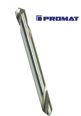 PROMAT Doppelendbohrer Spiralbohrer Eisenbohrer Metall Bohrer 10er Pack