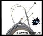 Vespa shift cable wire rope hoist shift gear complete, PX 80 125 150 200 E PE Lusso Cosa 1 *.