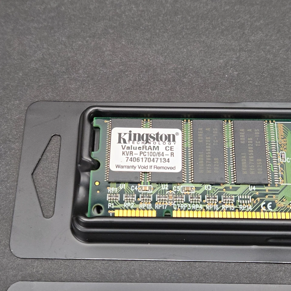 Kingston KVR 100/64-R RAM Mosel Vitelic Pc 100U-222-612-A - Image 2 of 4