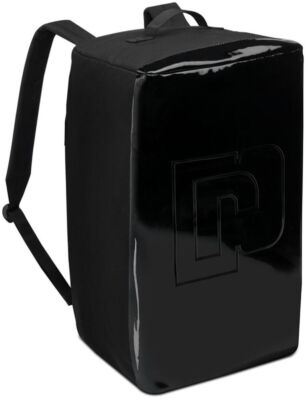 Paco Rabanne Padded Backpack Buckle Closure Recycled Material Black Paco Rabanne Black Backpack Unisex | eBay main image 2