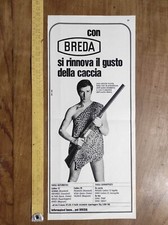 Pubblicità vintage del 1970 fucili Breda Sarezzo Brescia armi FAI UNA PROPOSTA