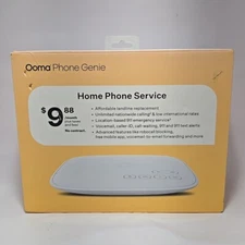Ooma Phone Genie - Home Phone Service No Contract Advanced Calling Features NEW
