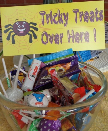 Happy Halloween Trick Treat Banner Bunting Party Garland Hanging Decoration sign - Picture 39 of 47