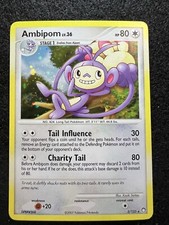 Pokemon Ambipom Holo 3/123 from Mysterious Treasures in LP condition!