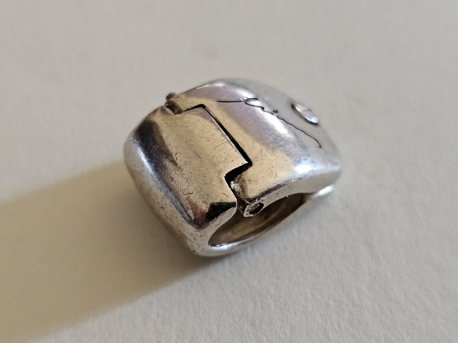 MINAS SPIRIDIS STERLING SILVER 925 STUD CLIP ON E… - image 3