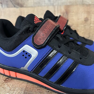 Adidas Powerlift Size Mens Purple Lace Up Weightlifting Strap Shoes  B39759