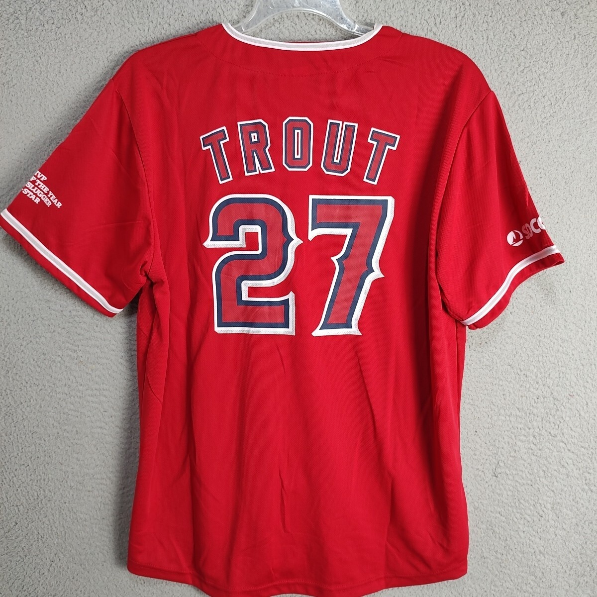 Los Angeles Angles Jersey Adult Extra Large Mike Trout 27 Baseball