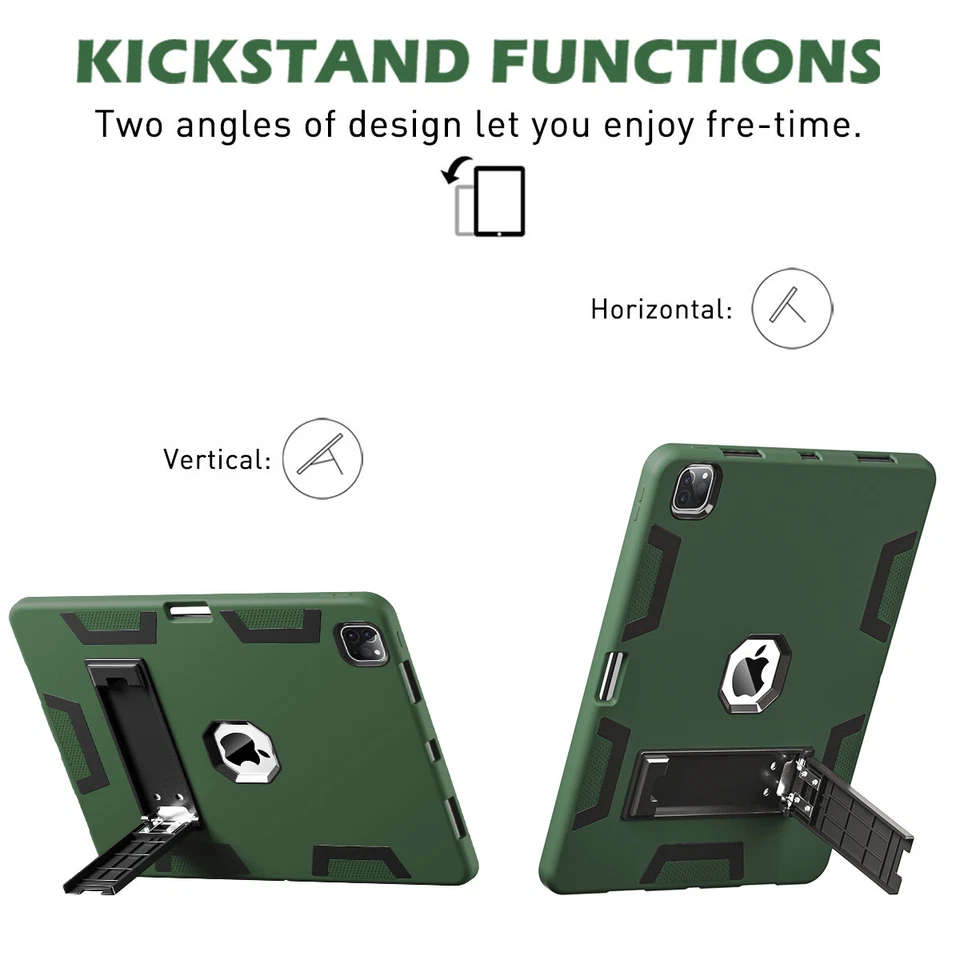 iPad Pro 12.9 inch Case (6th/5th/4th Gen, 2022/2021) Heavy Duty Shockproof Cover - Image 4 of 4