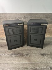 Vintage PIONEER S-313X Flat Square Bookshelf Speakers 2-Way 60W 6 Ohm Pair
