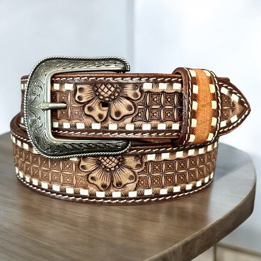 Genuine Leather Western Men display picture 3