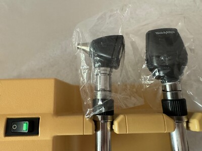 Welch Allyn 767 Series Transformer w/ Two “New” Welch Allyn Heads