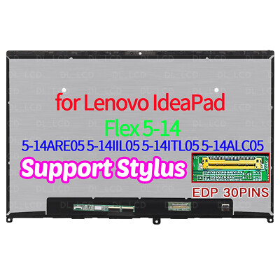 for Lenovo IdeaPad Flex 5-14ARE05 Led Lcd Touch Screen 14'' FHD LP140WFA(SP)(MB)