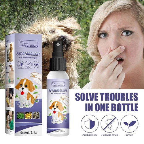 30ml Pet Dog Cat Deodorant Spray Odor 