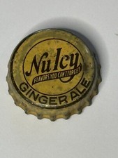 ACL Nuley ginger ale CORK BOTTLE CAP / CROWN
