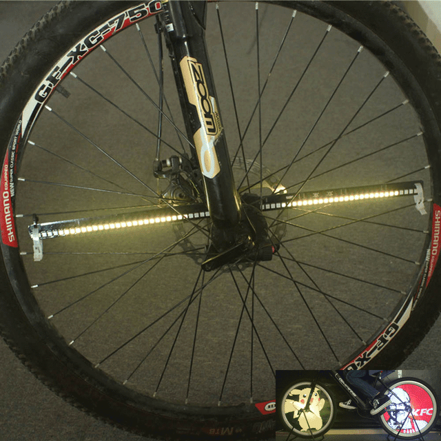 diy bike wheel lights