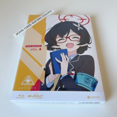 Blue Archive The Animation Volume 4 Blu-ray English Subtitles Region free
