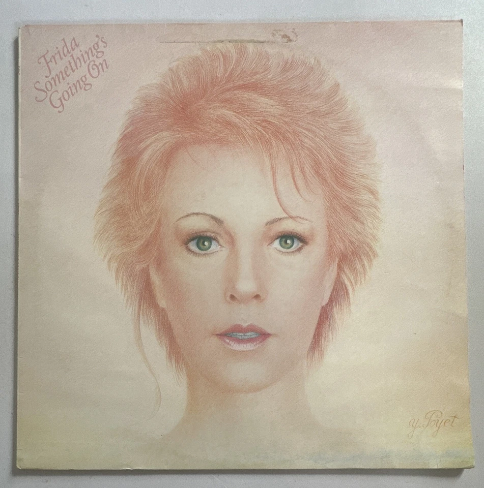 FRIDA - Something's Going On (Abba) - 12" Vinyl Record LP - EX / VG+ Condition - Image 2 of 4