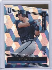 AUSTIN RILEY 2019 ROOKIE #11 PANINI UNPARALLELED SQUARED 20/25 RC ATLANTA BRAVES