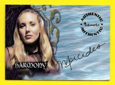 2000 Buffy the Vampire Slayer Season 4 Autograph A20 Mercedes McNab as Harmony