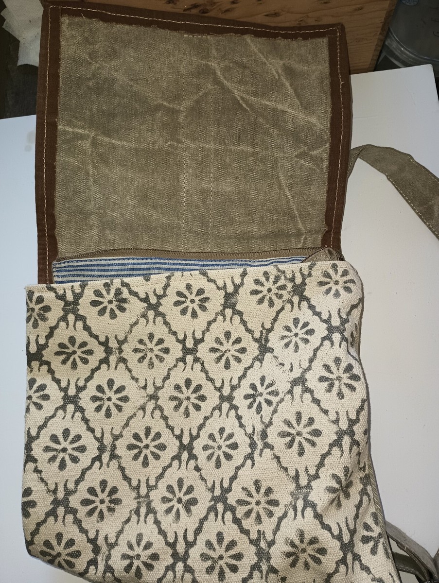 Chloe and Lex Medium Backpack Cowhide Canvas | eBay display picture 3