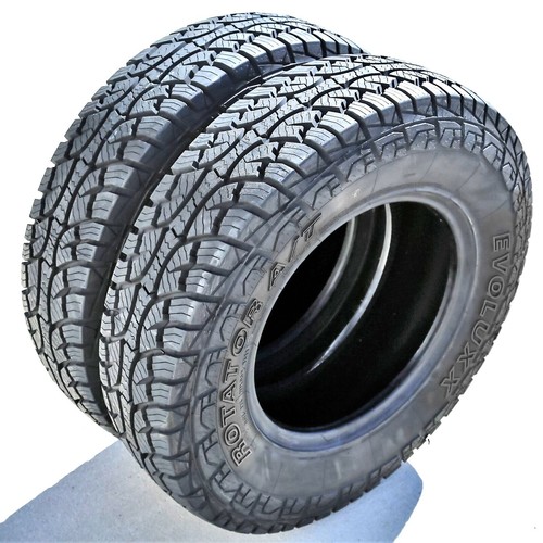 2 Tires Evoluxx Rotator A/T LT 275/65R18 Load E 10 Ply AT All Terrain ...