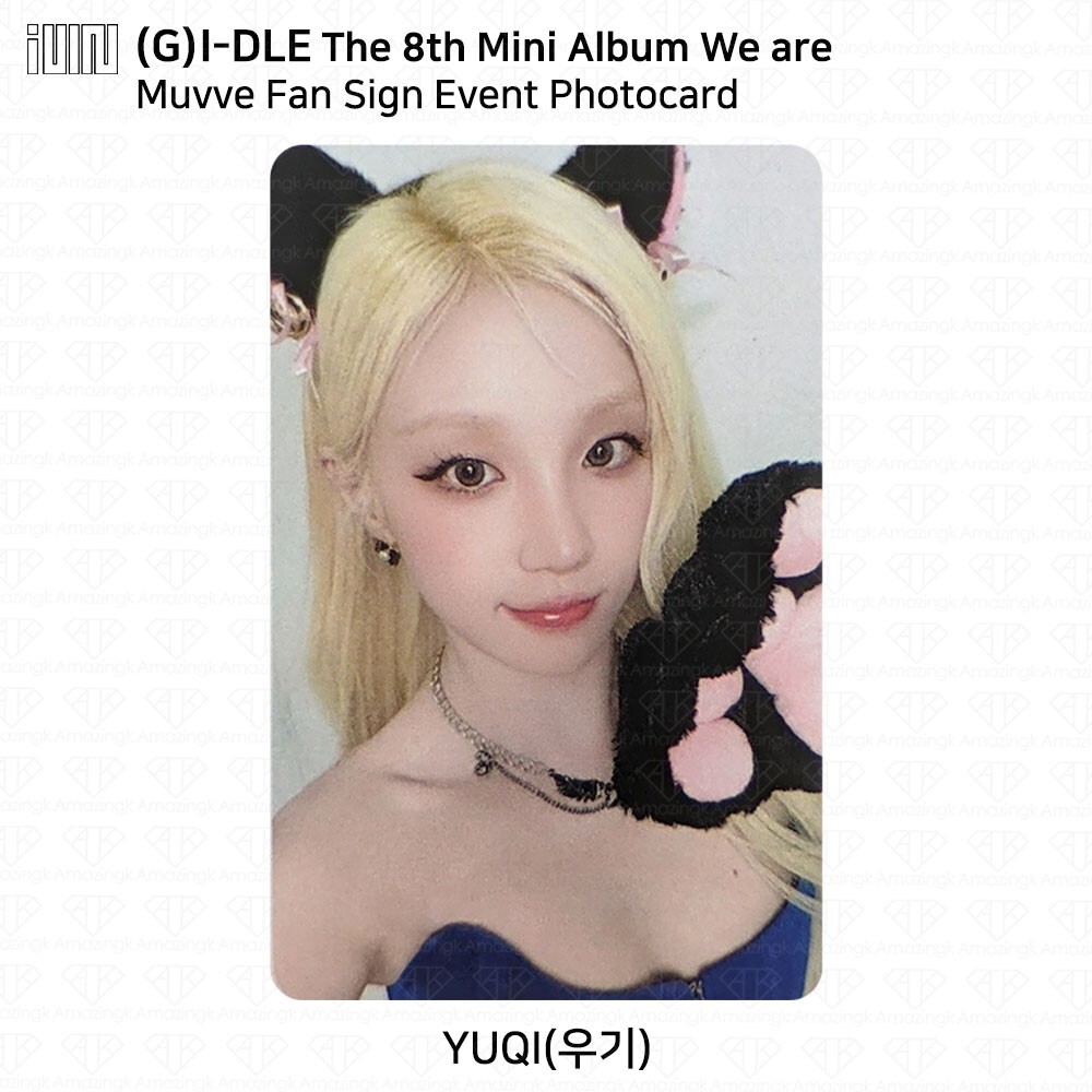 G)I-DLE IDLE I-DLE The 8th Mini Album We are Muvve Fan Sign Event