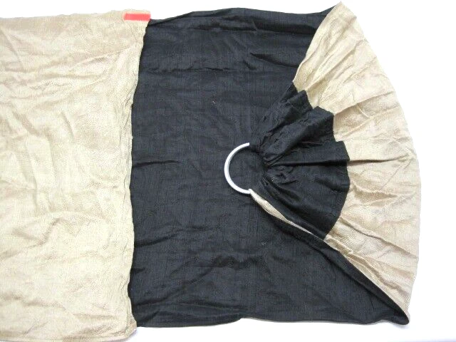 Sakura Bloom Essential Silk Gold Tan Silver Black Silver Ring Sling USA