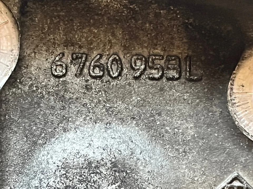 04-10 BMW 550i 535i E60 PORTADOR DE NUDILLOS DELANTERO IZQUIERDO 6760953 OEM Foto 2 de 3