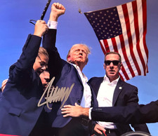 President DONALD TRUMP Signed 8x10 inch MAGA ...