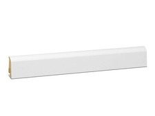 Sockelleiste MDF weiß foliert Neuburger Profil | Scheuer- & Fußleiste 16x40mm